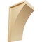 Ekena Millwork 3"W x 3 1/2"D x 6"H Small Lawson Wood Corbel, Maple CORW03X03X06LWMA - alternate 1